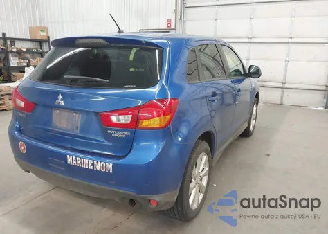 2015 Mitsubishi Outlander Sport Es from USA, damaged, VIN 4A4AR3AU2FE017030